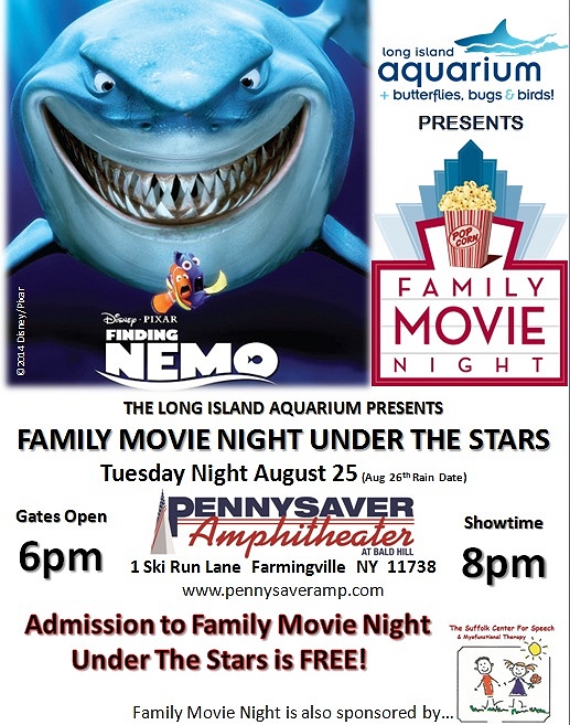 Free Family Movie Night: Finding Nemo